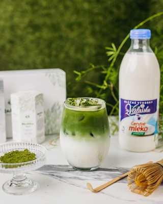 Obrázek k aktualitě Sílu a vitalitu samurajů vám dodá nápoj Matcha Hisui Latte s mlékem  z Mlékárna Valašské Meziříčí 