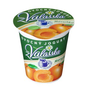 Ovocný jogurt z Valašska meruňka