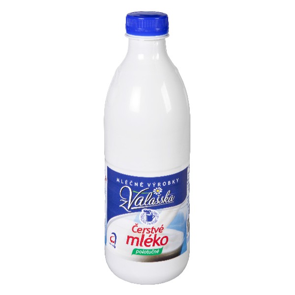 Čerstvé mléko z Valašska polotučné