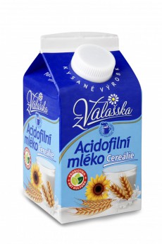 Acidofilní mléko s cereáliemi