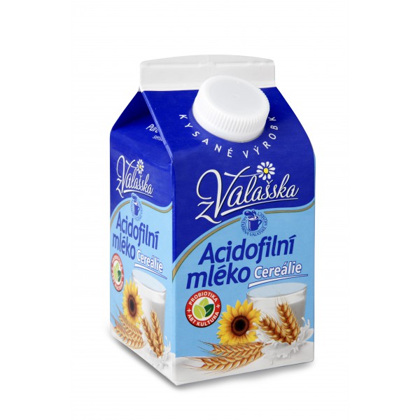 Acidofilní mléko s cereáliemi