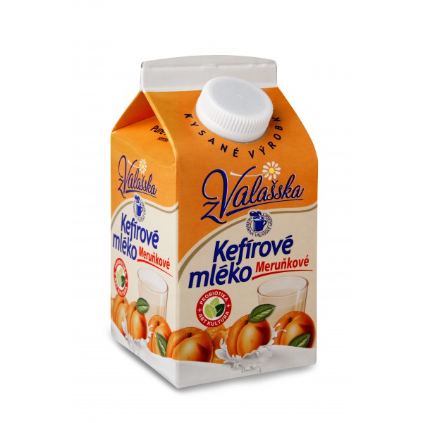 Kefírové mléko nízkotučné meruňkové