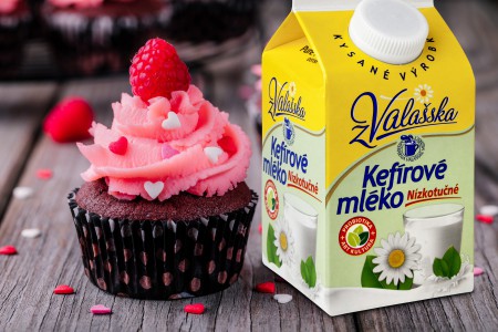 Valentýnské cupcakes