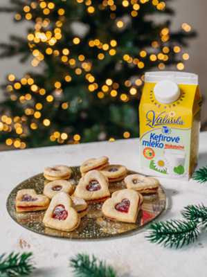 Linecké s Kefírovým mlékem z Valašska